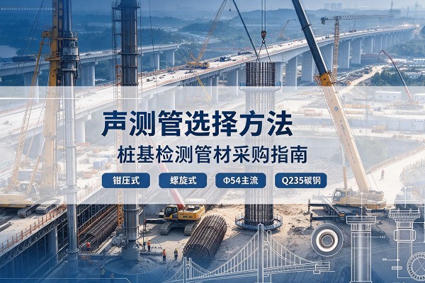 松桃声测管选型标准