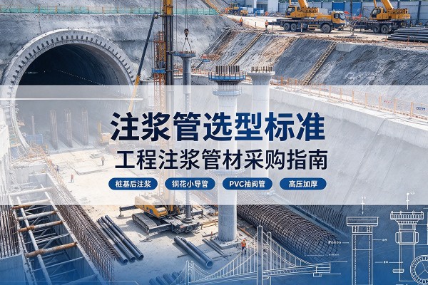 松桃注浆管选型标准