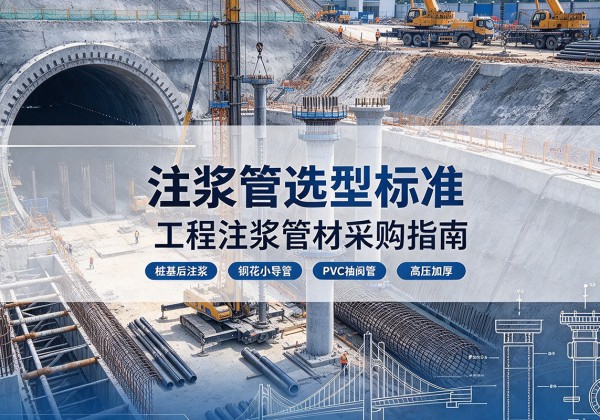 松桃注浆管选型标准